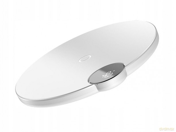 Baseus Digital LED Ładowarka indukcyjna bezprzewodowa Qi 10W z wyświetlaczem LED