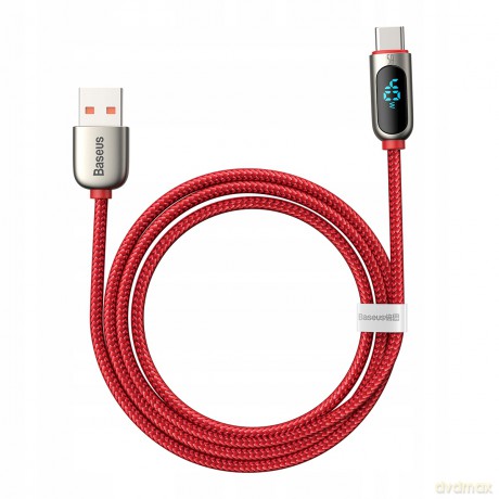 Baseus Display Fast Charging Kabel USB - Type-C 40W do Huawei XIaomi 27W Quick Charge 3.0 SCP