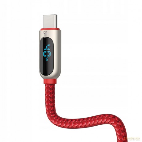 Baseus Display Fast Charging Kabel USB - Type-C 40W do Huawei XIaomi 27W Quick Charge 3.0 SCP