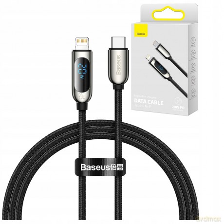 Baseus Display Fast Charging Kabel USB-C - Lightning do iPhone 12 Power Delivery 20W 18W