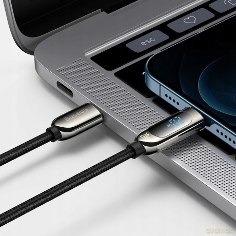 Baseus Display Fast Charging Kabel USB-C - Lightning do iPhone 12 Power Delivery 20W 18W