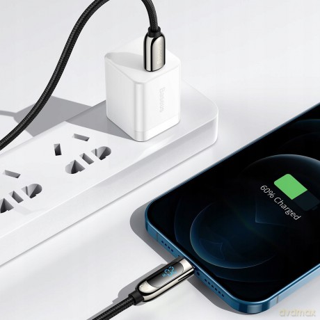 Baseus Display Fast Charging Kabel USB-C - Lightning do iPhone 12 Power Delivery 20W 18W