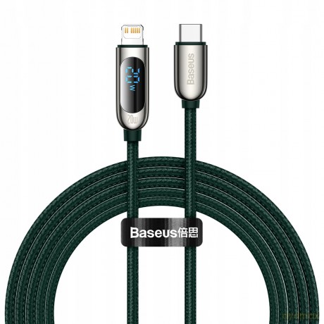 Baseus Display Fast Charging Kabel USB-C - Lightning do iPhone 12 Power Delivery 20W 18W