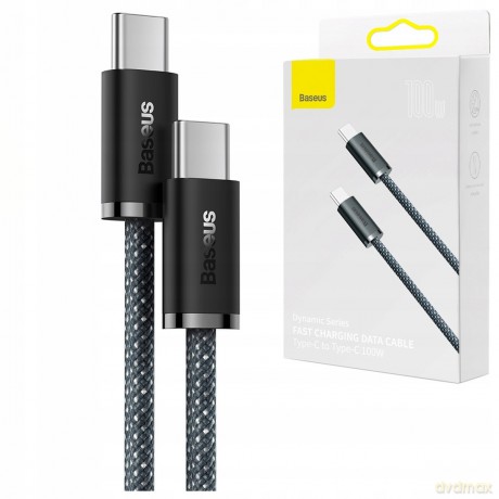 Baseus Dynamic Series Kabel USB-C Type-C 100W Power Delivery Quick Charge 2m