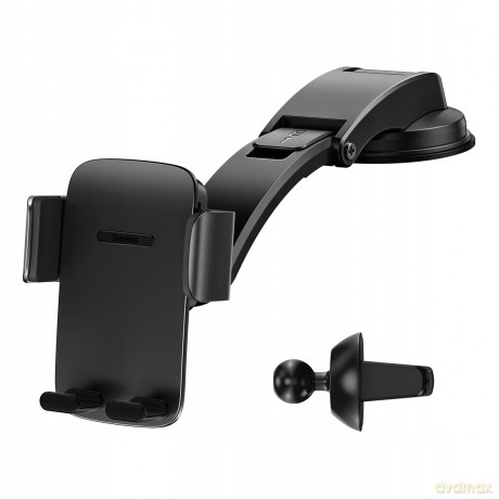 Baseus Easy Control Pro Set Uchwyt samochodowy do telefonu na kokpit kratkę