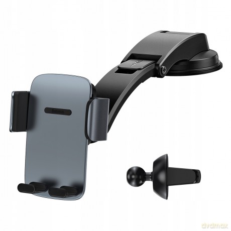 Baseus Easy Control Pro Set Uchwyt samochodowy do telefonu na kokpit kratkę