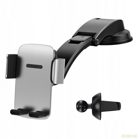Baseus Easy Control Pro Set Uchwyt samochodowy do telefonu na kokpit kratkę