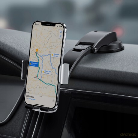 Baseus Easy Control Pro Set Uchwyt samochodowy do telefonu na kokpit kratkę