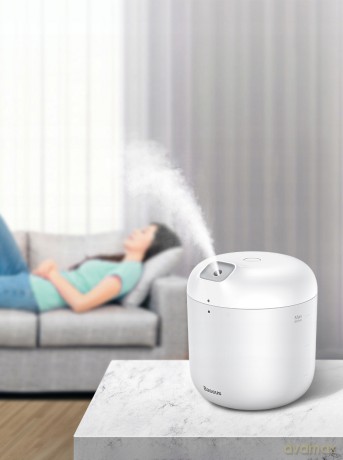 Baseus Elephant Humidifier Cichy nawilżacz powietrza + lampka nocna LED 2w1
