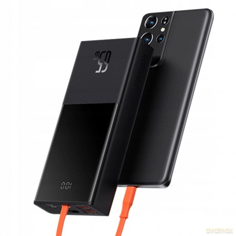 Baseus Elf Power Bank 20000mAh 65W z kablem USB-C PD QC