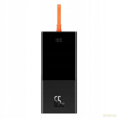 Baseus Elf Power Bank 20000mAh 65W z kablem USB-C PD QC