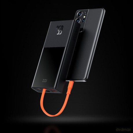 Baseus Elf Power Bank 20000mAh 65W z kablem USB-C PD QC