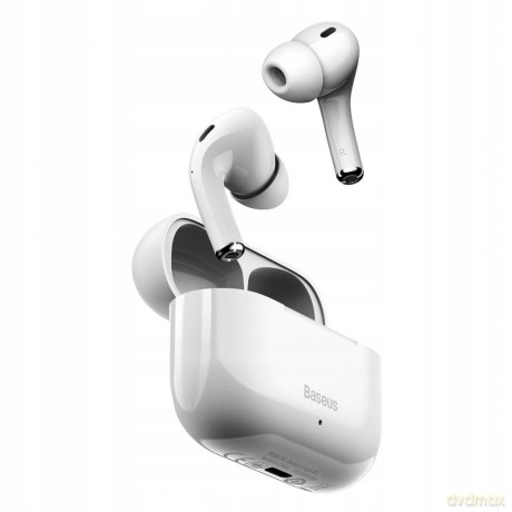 Baseus Encok W3 Słuchawki bezprzewodowe Bluetooth 5.0 z mikrofonem i etui ładującym