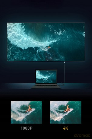 Baseus Enjoyment Series Adapter kabeDisplay Port DP - HDMI Full HD EOL