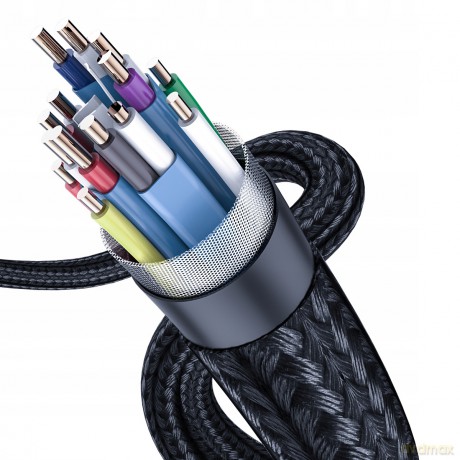 Baseus Enjoyment Series Adapter kabel przewód HDMI-VGA D-SUB Full HD