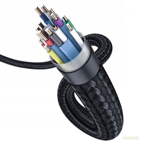 Baseus Enjoyment Series Baseus Enjoyment Series Kabel przewód HDMI - HDMI 4K60Hz FULL HD 1M