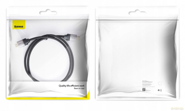 Baseus Enjoyment Series Baseus Enjoyment Series Kabel przewód HDMI - HDMI 4K60Hz FULL HD 1M