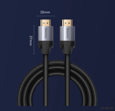 Baseus Enjoyment Series Kabel przewód HDMI - HDMI 4K60Hz FULL HD 2M