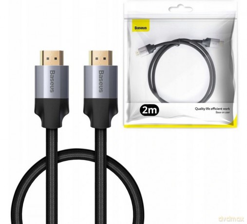 Baseus Enjoyment Series Kabel przewód HDMI - HDMI 4K60Hz FULL HD 2M