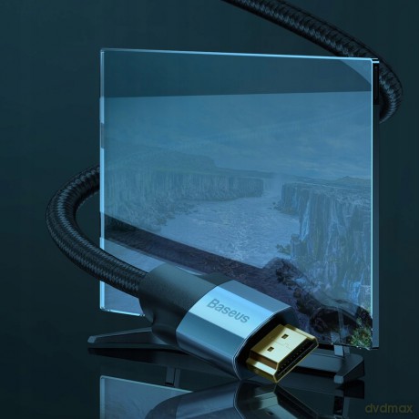 Baseus Enjoyment Series Kabel przewód HDMI - HDMI 4K60Hz FULL HD 2M