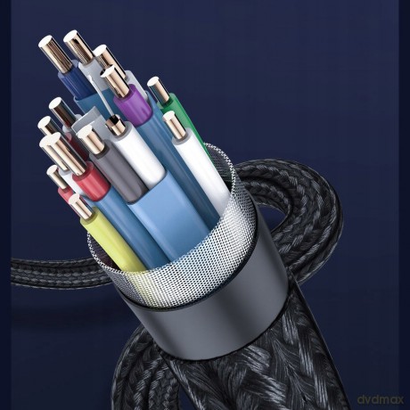 Baseus Enjoyment Series Kabel przewód HDMI - HDMI 4K60Hz FULL HD 2M