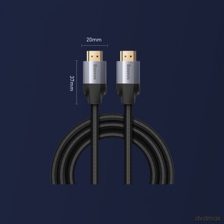 Baseus Enjoyment Series Kabel przewód HDMI - HDMI 4K60Hz FULL HD 2M