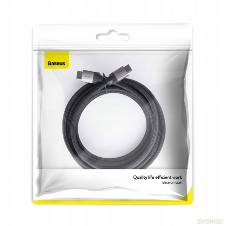 Baseus Enjoyment Series Kabel przewód HDMI - HDMI 4K60Hz FULL HD 3M