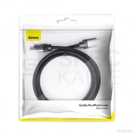 Baseus Enjoyment Series Kabel przewód HDMI - HDMI 4K60Hz FULL HD 3M