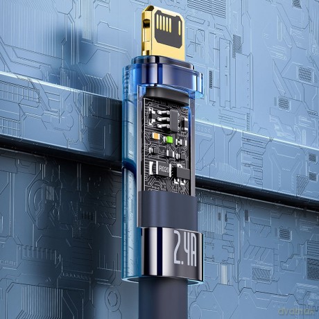 Baseus Explorer Series Kabel USB Lightning do iPhone 5 6 7 8 X iPad 2.4A 2m