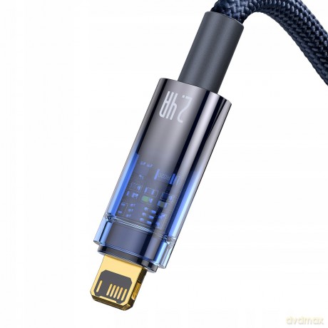 Baseus Explorer Series Kabel USB Lightning do iPhone 5 6 7 8 X iPad 2.4A 2m