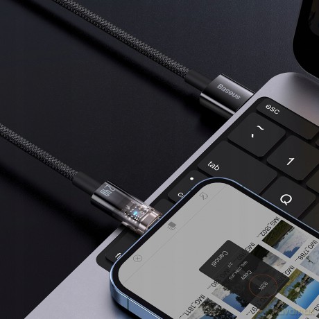 Baseus Explorer Series Kabel USB Lightning do iPhone 5 6 7 8 X iPad 2.4A 2m