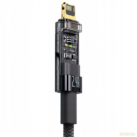Baseus Explorer Series Kabel USB Lightning do iPhone 5 6 7 8 X iPad 2.4A 2m