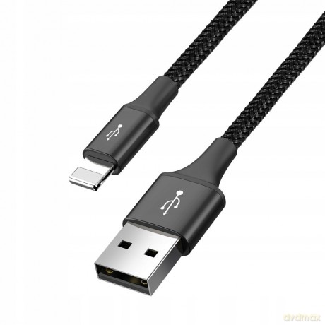 Baseus Fast 4-in-1 Kabel 4w1 USB - 2x Lightning (iPhone) + Micro + Type-C 3.5A 1.2m