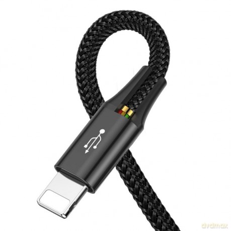 Baseus Fast 4-in-1 Kabel 4w1 USB - 2x Lightning (iPhone) + Micro + Type-C 3.5A 1.2m
