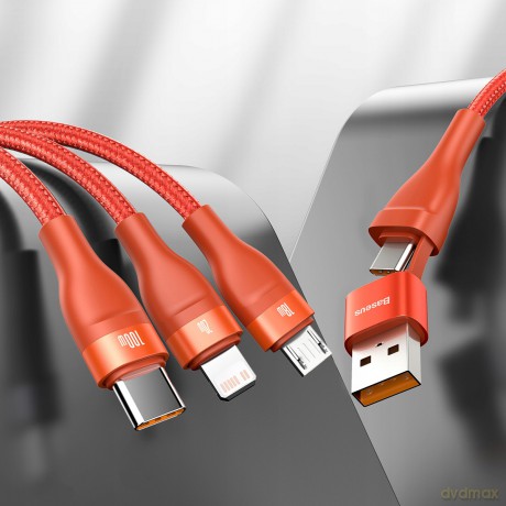 Baseus Flash Series Kabel USB USB-C Type-C Lightning Micro PD 20W 100W QC 1.2m