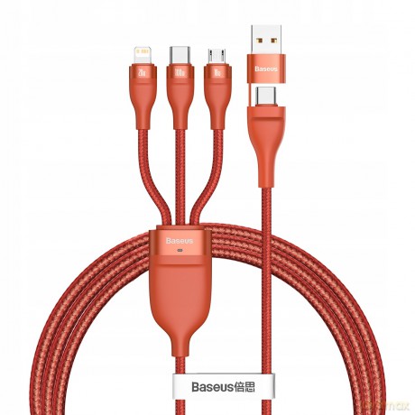 Baseus Flash Series Kabel USB USB-C Type-C Lightning Micro PD 20W 100W QC 1.2m