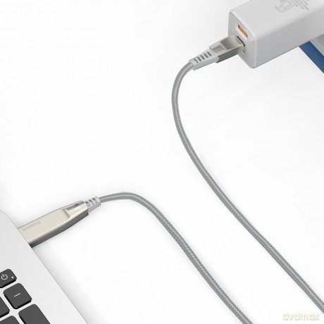 Baseus Flash Series Kabel zasilający Type-C - Type-C DC SlimTip do laptopów telefonów Lenovo 100W 2w1