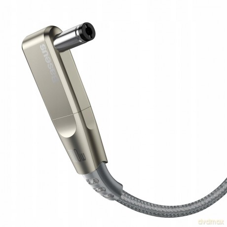 Baseus Flash Series One-for-two Fast Charging Data Cable with Round Head Type-C to C DC 100W 2m Grey