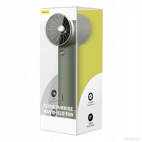 Baseus Flyer Turbine Wentylator wiatrak USB bezprzewodowy