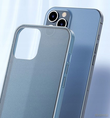 Baseus Frosted Glass Etui case pokrowiec obudowa do iPhone 12 Pro Max 6.7'' 2020 EOL