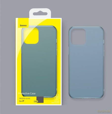 Baseus Frosted Glass Etui case pokrowiec obudowa do iPhone 12 Pro Max 6.7'' 2020 EOL