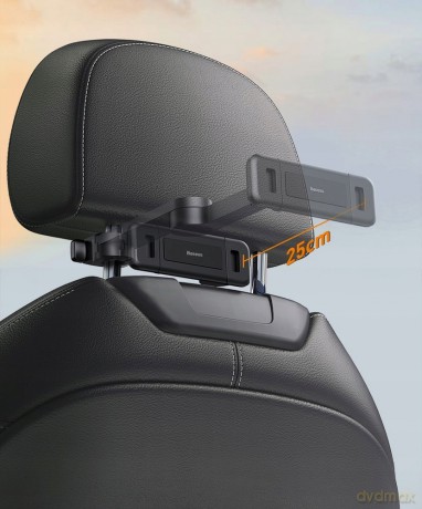 Baseus Fun Journey Uchwyt samochodowy na zagłówek na telefon tablet