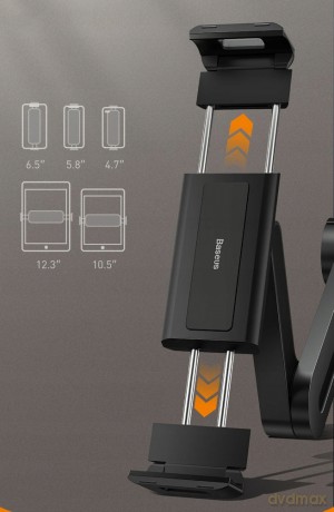 Baseus Fun Journey Uchwyt samochodowy na zagłówek na telefon tablet