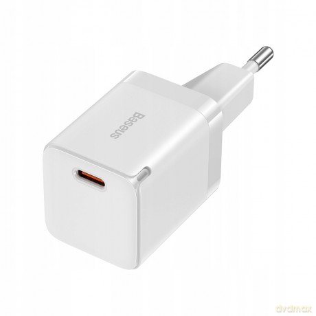 Baseus GAN3 1C Ładowarka sieciowa zasilacz USB-C PD QC4.0 30W