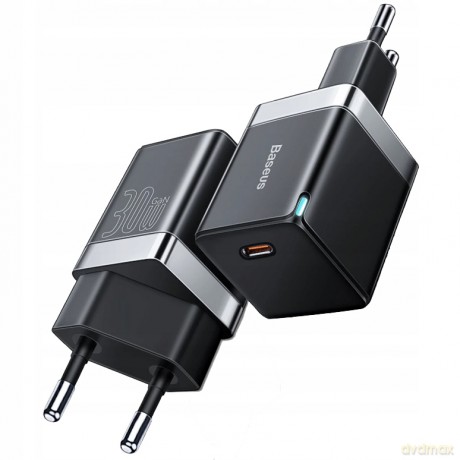 Baseus GAN3 1C Ładowarka sieciowa zasilacz USB-C PD QC4.0 30W