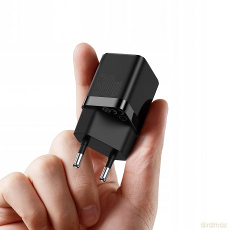 Baseus GAN3 1C Ładowarka sieciowa zasilacz USB-C PD QC4.0 30W