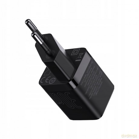 Baseus GAN3 1C Ładowarka sieciowa zasilacz USB-C PD QC4.0 30W