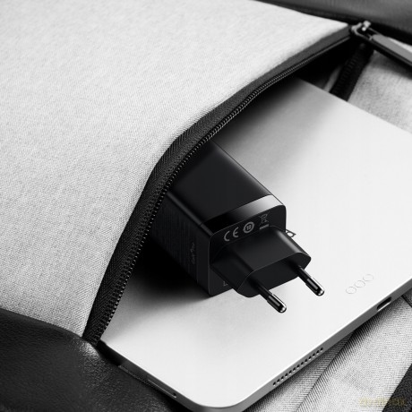 Baseus GAN3 Pro 2C+U Ładowarka sieciowa zasilacz 3x USB-A USB-C PD QC4.0 65W
