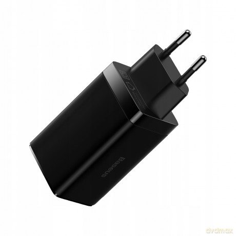 Baseus GAN3 Pro 2C+U Ładowarka sieciowa zasilacz 3x USB-A USB-C PD QC4.0 65W
