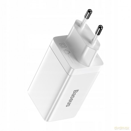 Baseus GAN3 Pro 2C+U Ładowarka sieciowa zasilacz 3x USB-A USB-C PD QC4.0 65W